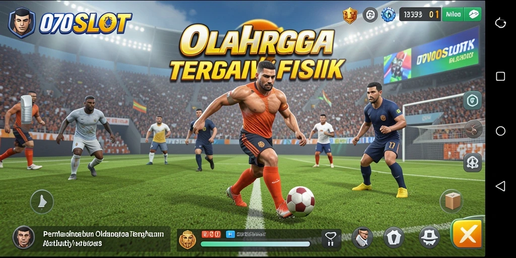 Tampilan gameplay seru di 070SLOT dengan puncak aksi olahraga.