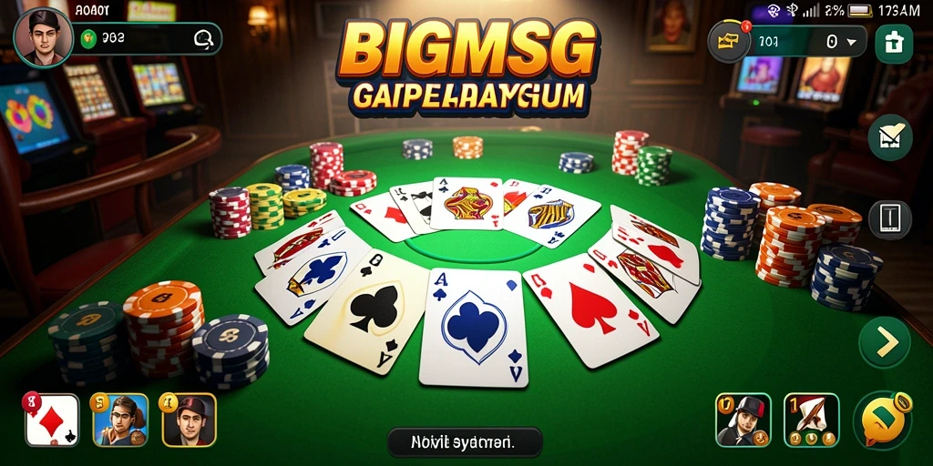 Tampilan gameplay Gaple yang seru dan interaktif.
