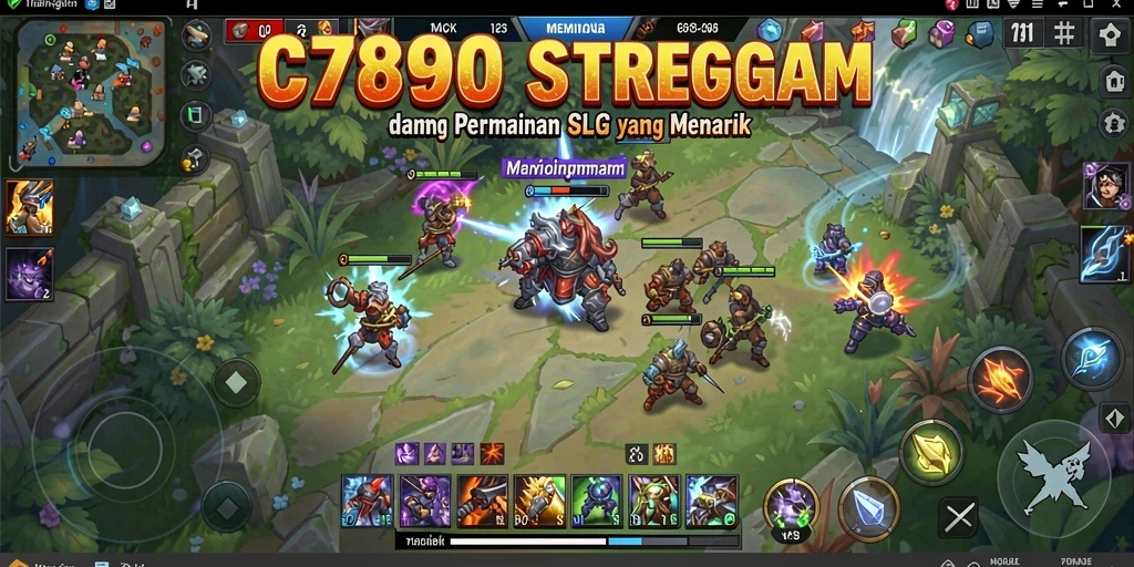 Tampilan menarik dari gameplay C7890 yang penuh strategi.