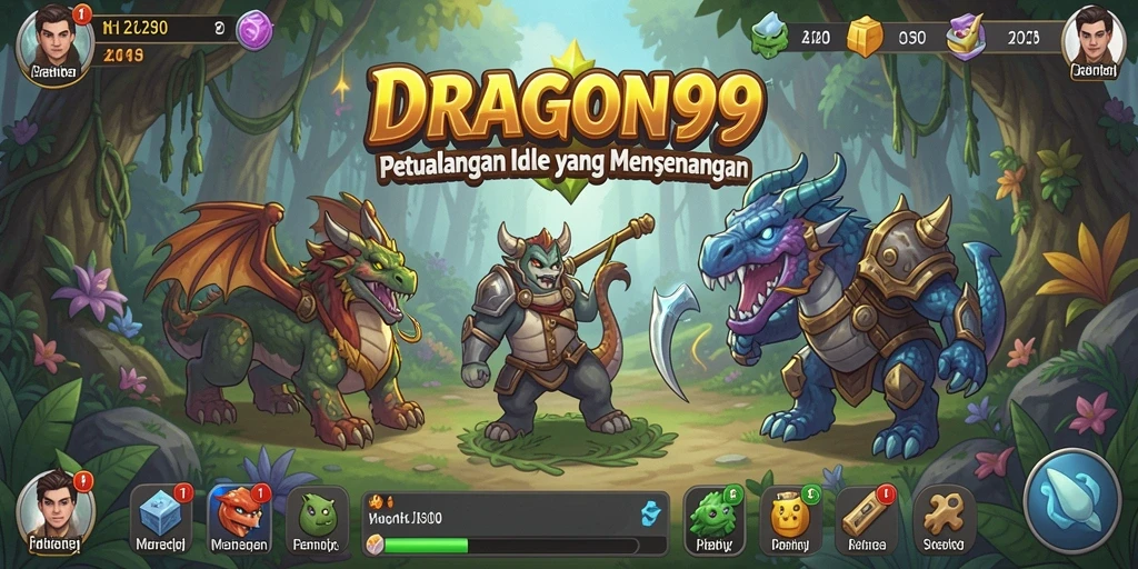 Gameplay menarik dalam <strong>DRAGON99</strong> menunjukkan strategi Idle yang mengasyikkan.