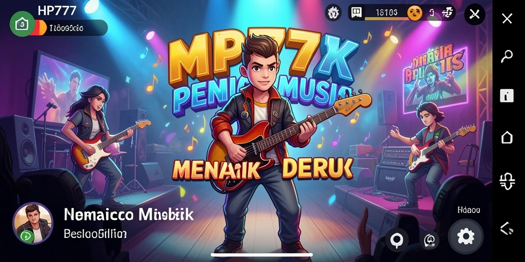 Tampilan gameplay yang seru dan interaktif di HP777.