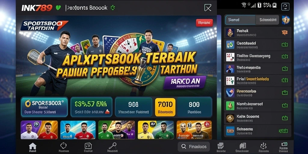 Tampilan gameplay menarik dari aplikasi sportsbook INK789.