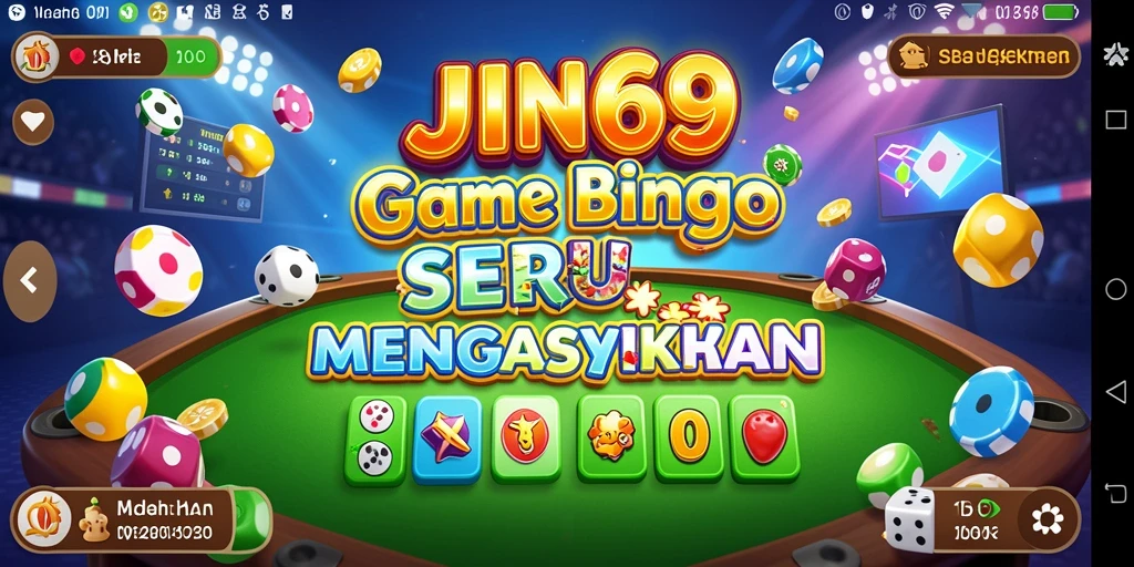 Tampilan gameplay Bingo yang memukau dan interaktif.