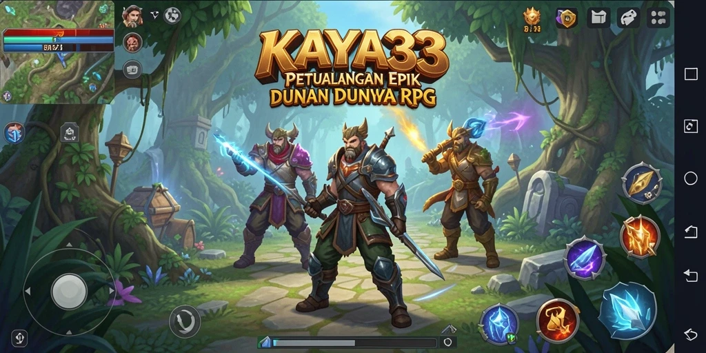 Tampilan gameplay KAYA33 yang penuh aksi dan strategi.