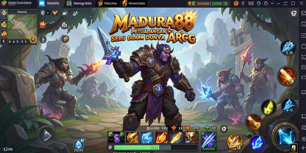 Tampilan gameplay epik dari dunia ARPG MADURA88.