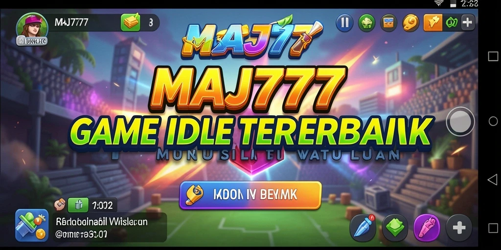 Tampilan gameplay MAJ777 yang santai dan menyenangkan.