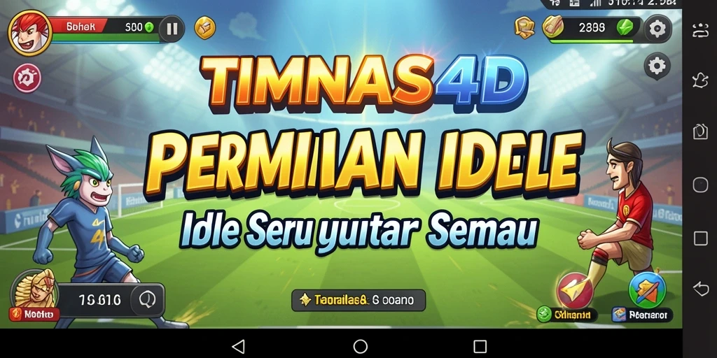 Tangkapan layar utama TIMNAS4D menampilkan gameplay Idle yang seru.